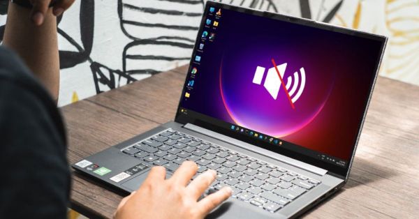 tại sao loa laptop không nghe được