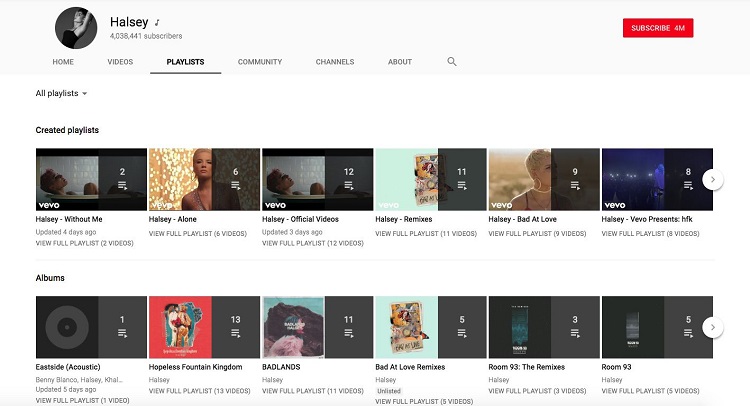 Tạo Playlist cá nhân với YouTube Music
