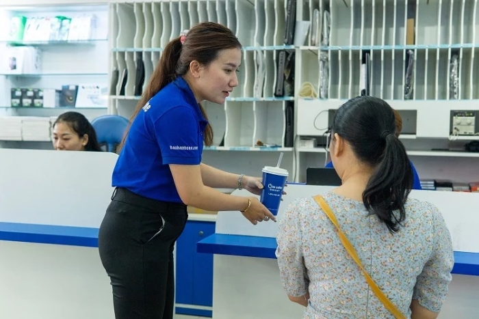 Thái độ phục vụ tận tình