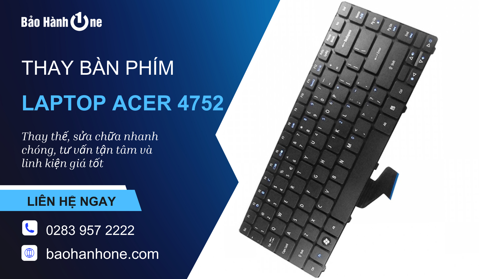 Thay Bàn Phím Laptop Acer 4752