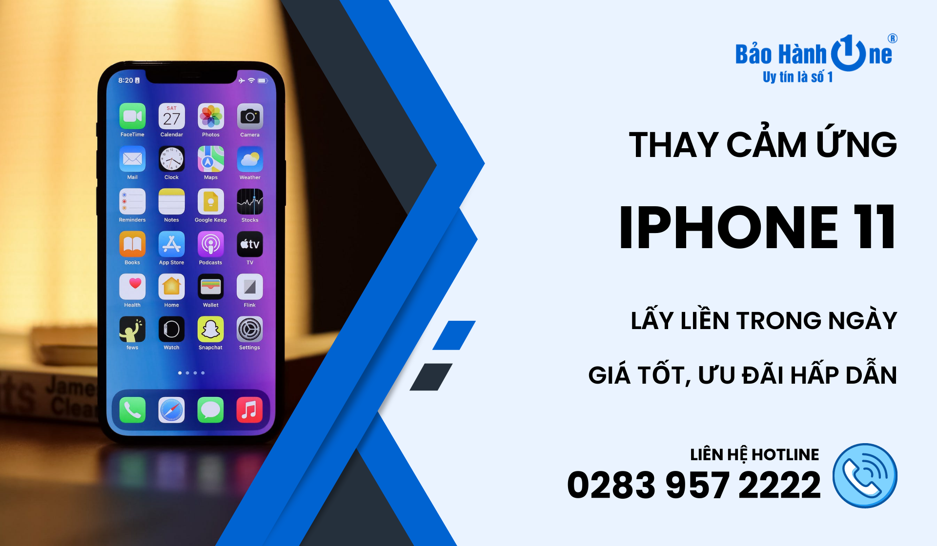 Thay Cảm Ứng iPhone 11