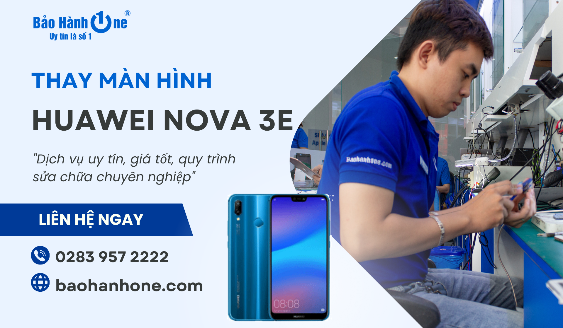 Thay Màn Hình Huawei Nova 3E