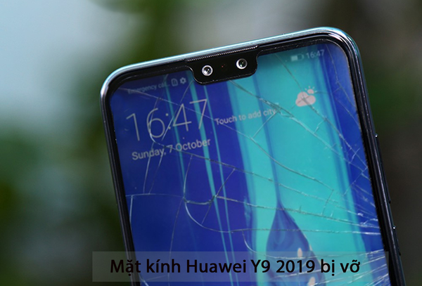 Mặt kính bị vỡ nhưng vẫn có thể thao tác