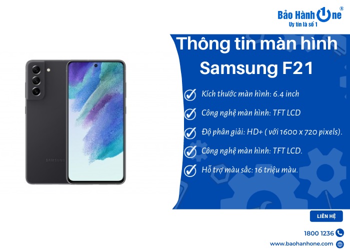Thay Màn Hình Samsung Galaxy F21