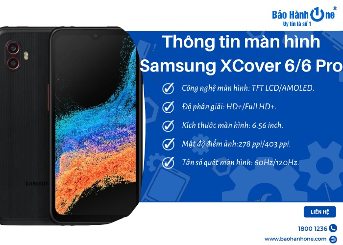 Thay Màn Hình Samsung Galaxy XCover 6/6 Pro