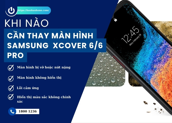 Thay Màn Hình Samsung Galaxy XCover 6/6 Pro