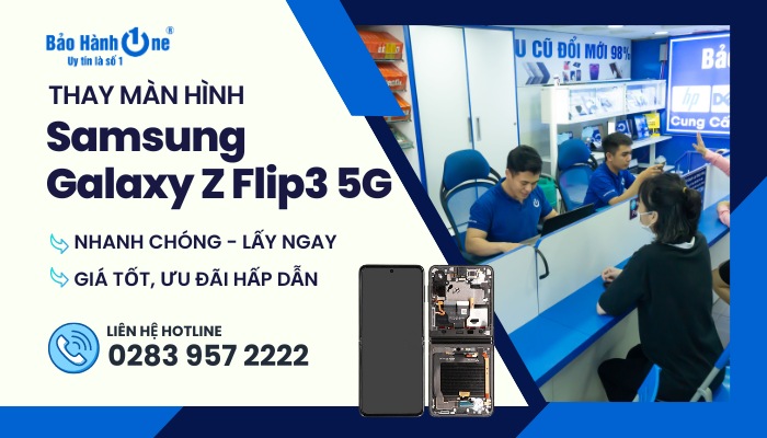 Thay Màn Hình Samsung Galaxy Z Flip3 5G