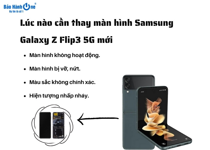 Thay Màn Hình Samsung Galaxy Z Flip3 5G