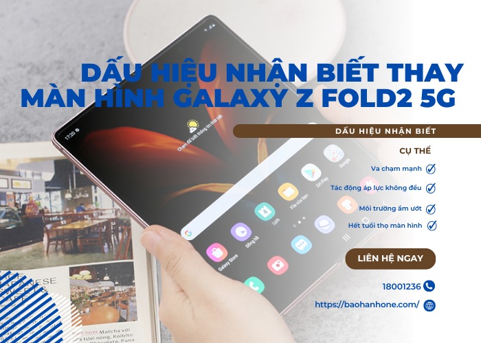 Thay Màn Hình Samsung Galaxy Z Fold2 5G