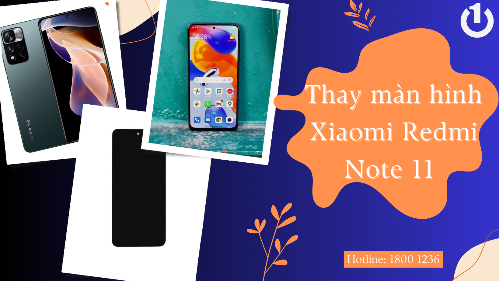 Thay màn hình Xiaomi Redmi Note 11