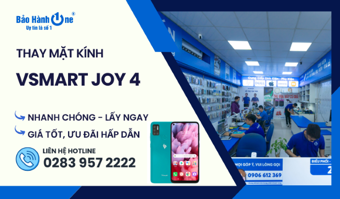 Thay Mặt Kính Vsmart Joy 4 tại Bảo Hành One