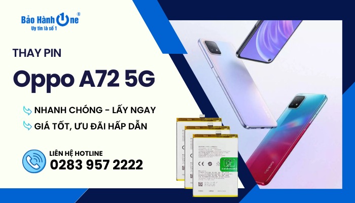 Thay Pin Oppo A72 5G