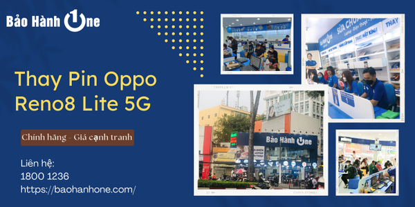 Thay Pin Oppo Reno8 Lite 5G