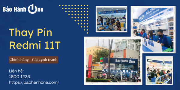 Thay Pin Redmi 11T