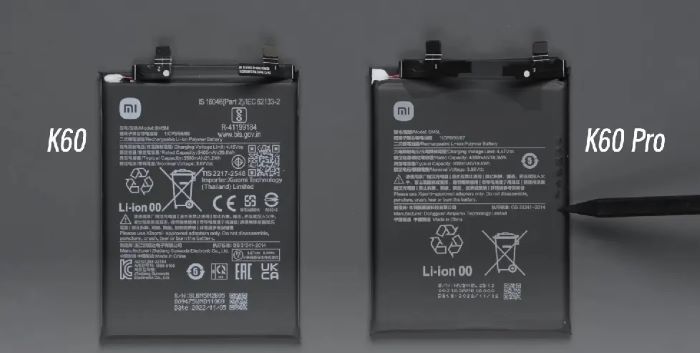 Pin Redmi K60/K60 Pro chính hãng