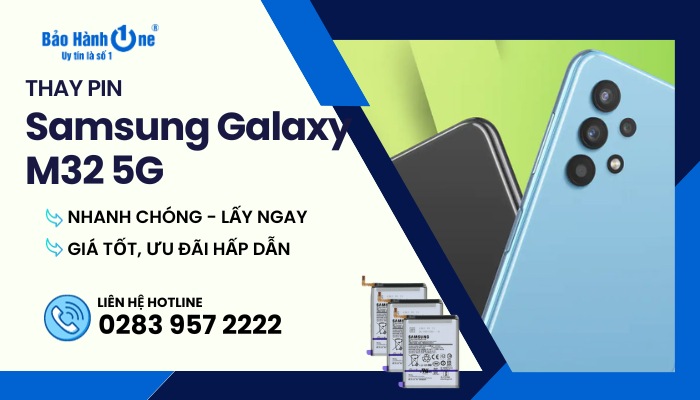 Thay Pin Samsung Galaxy M32 5G