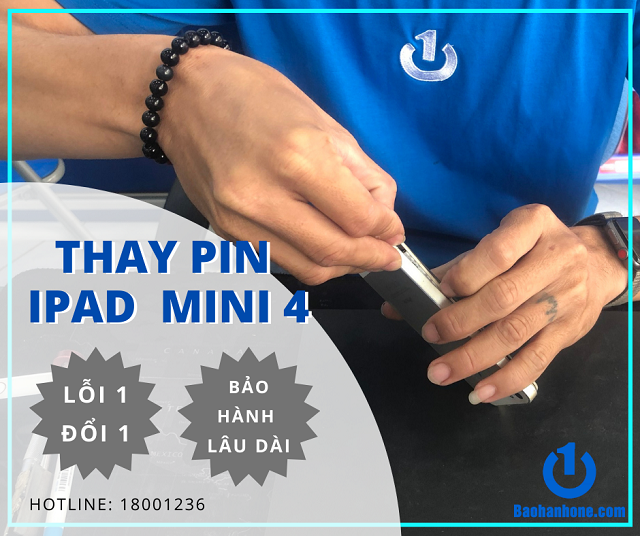 Cam kết giá thay pin iPad Mini 4 rất hấp dẫn