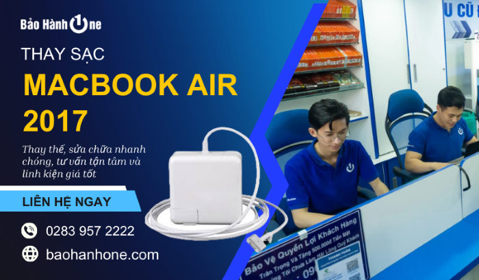 thay sạc macbook air 2017