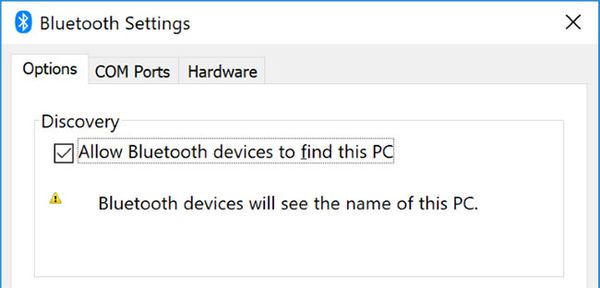 lỗi không tìm thấy thiết bị bluetooth trên laptop
