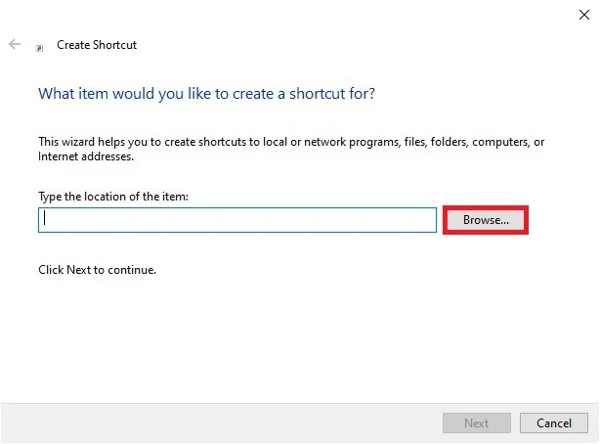 Thêm bằng thư mục gốc