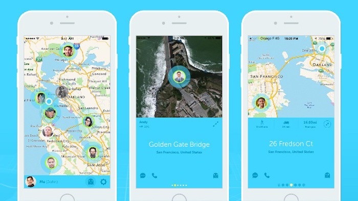 Tính năng bản đồ của Zenly