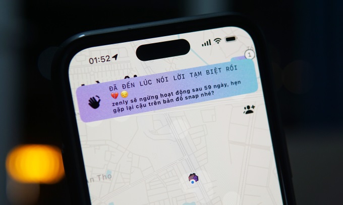 Nhắn tin trên Zenly