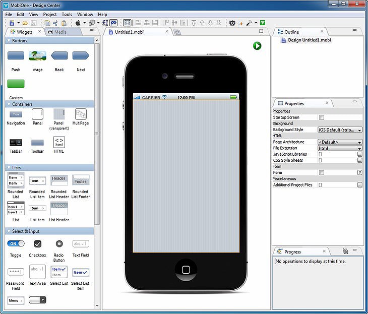 Phần mềm giả lập MobiOne Studio