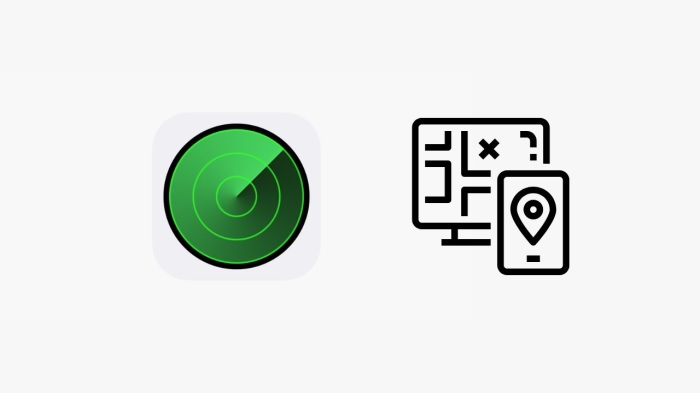 Nhấn vào biểu tượng Find My iPhone
