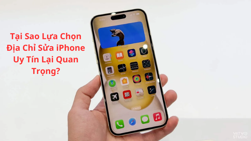 Địa chỉ sửa iPhone uy tín tại Quận Tân Phú