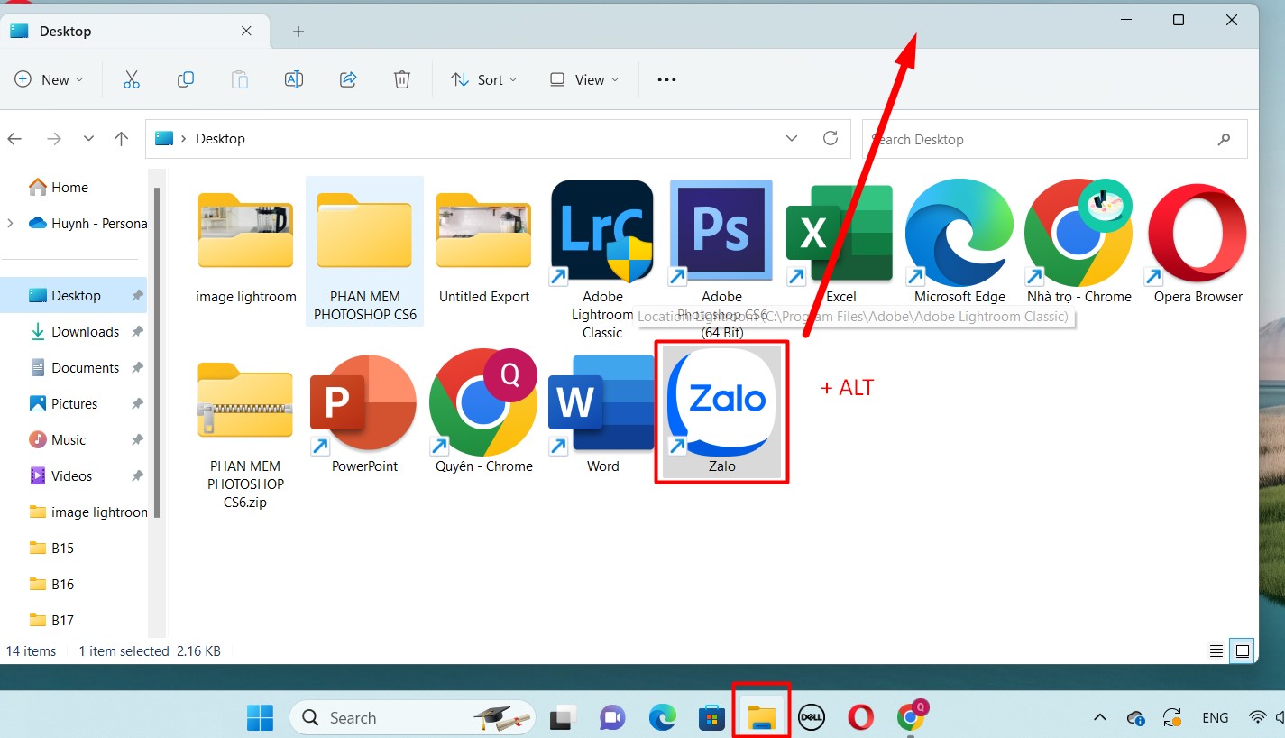 Thêm ứng dụng vào màn hình chính bằng cách tạo shortcut