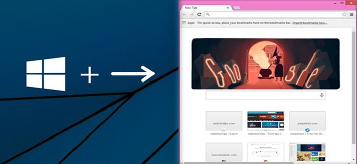 Chia đôi màn hình laptop Windows 10