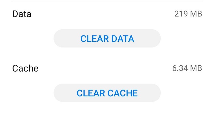 Xóa bộ nhớ cache Messenger