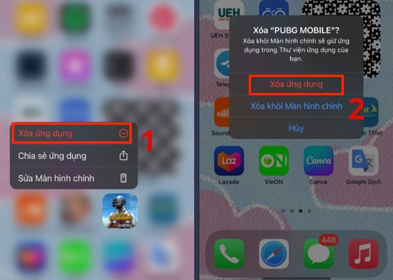 Xóa các ứng dụng độc hại trên iPhone