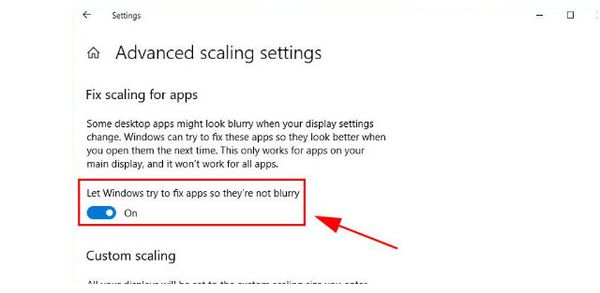 Mở “Let Windows Try to fix apps so they’re not