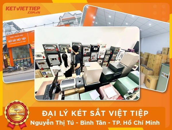 Đại lý Két sắt Việt Tiệp đường Nguyễn Thị Tú, quận Bình Tân