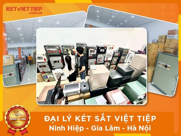 Đại lý Két sắt Việt Tiệp tại đường Ninh Hiệp, huyện Gia Lâm