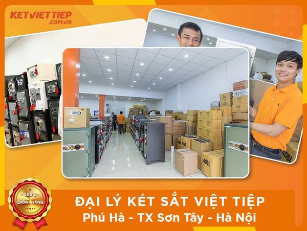 Đại lý Két sắt Việt Tiệp đường Phú Hà, Thị xã Sơn Tây