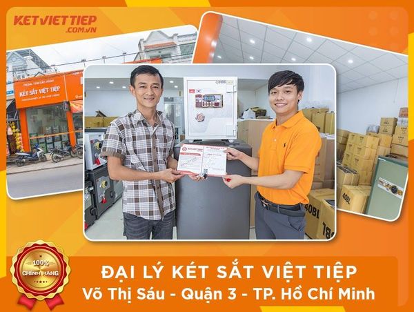 Đại lý Két sắt Việt Tiệp đường Võ Thị Sáu, Quận 3