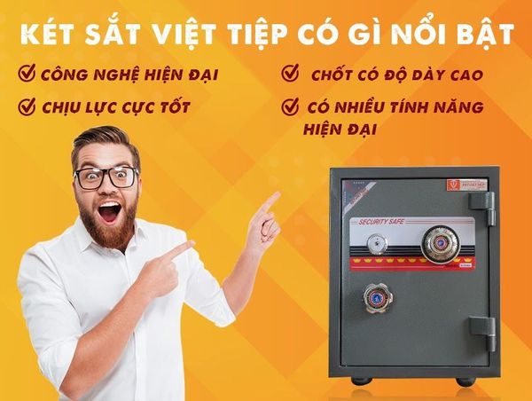 Két sắt Việt Tiệp - Sản phẩm chất lượng, chính hãng, giá rẻ nhất thị trường