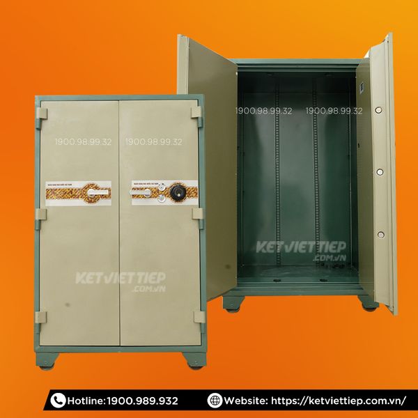 két sắt ngân hàng to cho hiệu vàng kích thước lớn cỡ đại