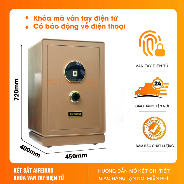 Két sắt nhập khẩu cao cấp Aifeibao HK-A1/D-70-TS