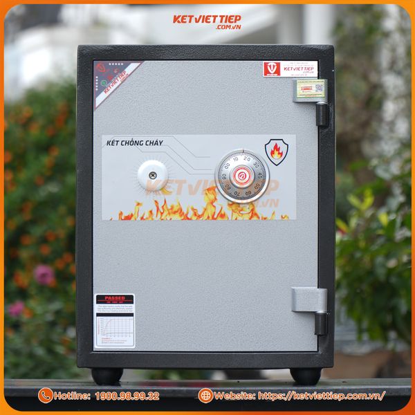 Két sắt Việt Tiệp khóa cơ KCC56KC chống cháy