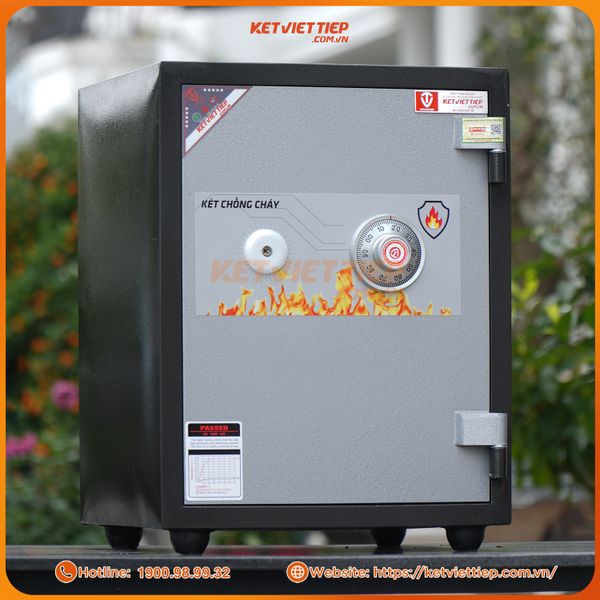 Két sắt Việt Tiệp khóa cơ KCC56KC chống cháy