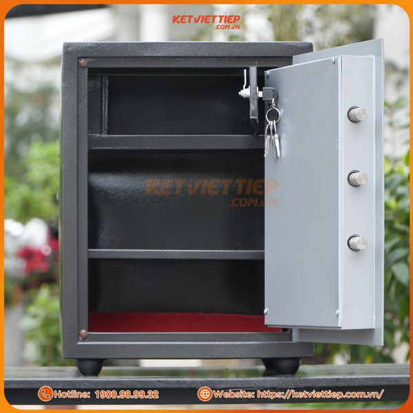 Két sắt Việt Tiệp khóa cơ KCC56KC chống cháy