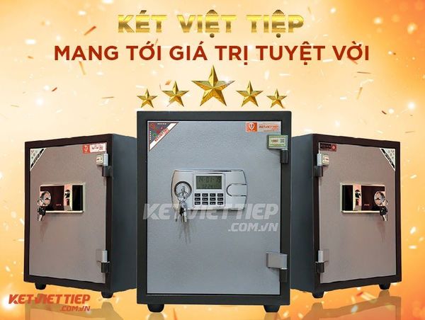 Két sắt Việt Tiệp - Bảo mật tốt, bền bỉ qua thời gian
