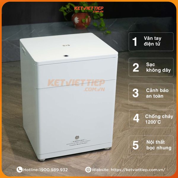 Két Sắt Vân Tay Bofa BY-55CT