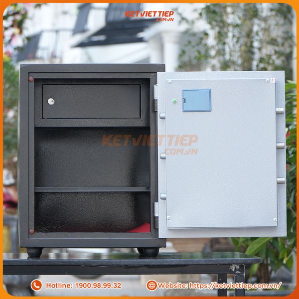 Két Sắt Việt Tiệp KVT58VTDT Khóa Vân Tay Điện Tử Thông Minh