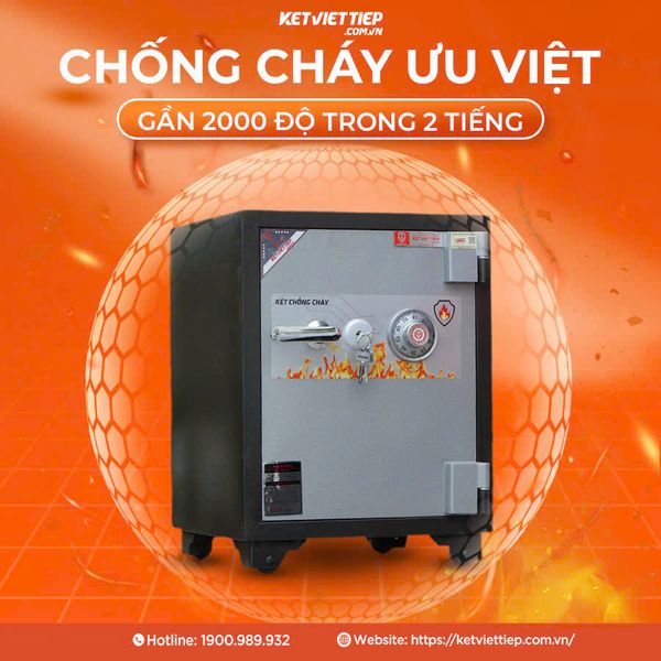 két sắt Việt Tiệp KV45 khóa cơ thường