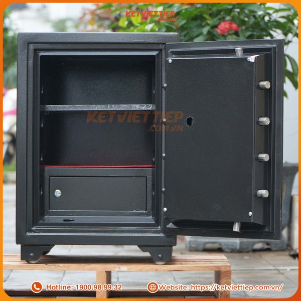 Két sắt Việt Tiệp Siêu Cường KVTSC45 khóa cơ đổi mã chống cháy chống trộm cao cấp