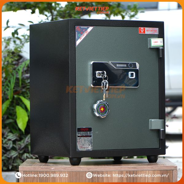 Két sắt điện tử Việt Tiệp KCC40 Vân Tay Điện Tử Chống cháy